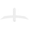 Ekena Millwork Bellingham Architectural Grade PVC Gable Bracket, 48"W x 20"H x 4"D x 4"F, 10/12 Pitch GBP048X20X0404BEL00 - alternate 4